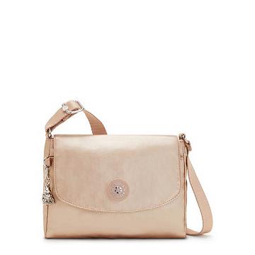 Kipling Tamia Metallic Crossbodytassen Goud | België 1981LI